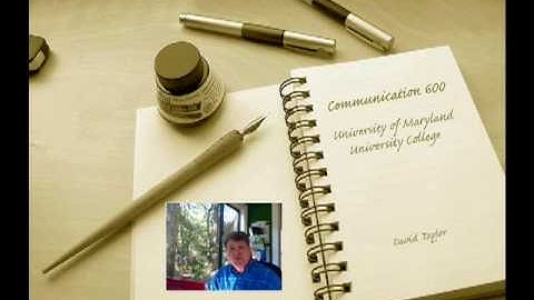 Comm600: Week 1 Video Introduction, Part 1