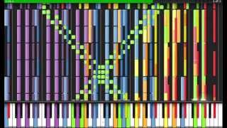 [Black MIDI] Synthesia - Night of Nights black 84,000 notes chords