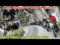 Worlds most dangerous road  spiti valley road trip 2023  delhi to kaza on 100cc splendor plus