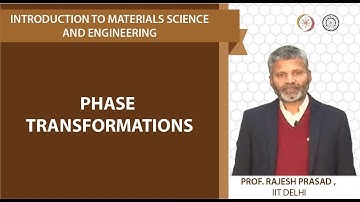 Phase transformations
