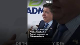Pritzker fires back at Trump
