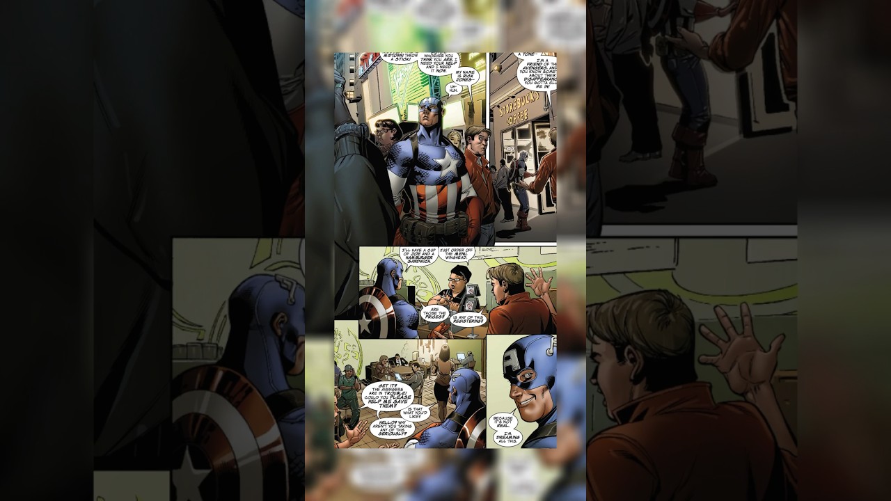 Captain America Wakes Up In The Future 