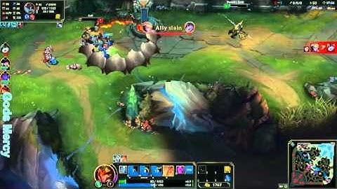 Jarvan IV vs Maokai Outplay