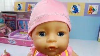 Baby Born niña. Una muñeca que llora con lágrimas de verdad :O - YouTube