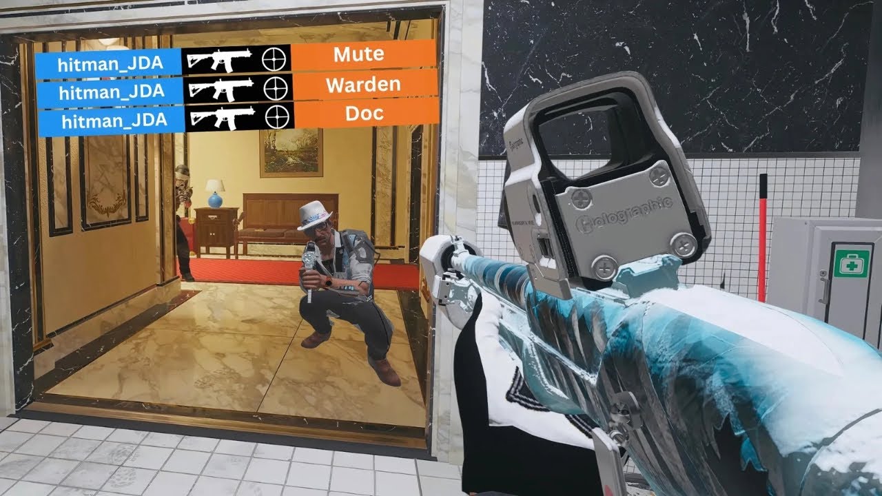 Я прорвался на сайт против команды чемпионов, чтобы выиграть раунд