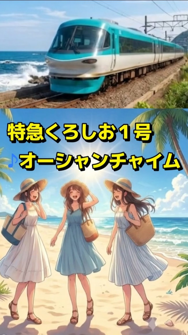 283 Series Kuroshio] 30th Anniversary: Ocean Chime Returns (Shin