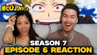 HE'S SO CLUTCH! | My Hero Academia Season 7 Episode 6 Reaction