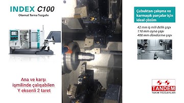 INDEX C100 Otomat Torna Tezgahı.
