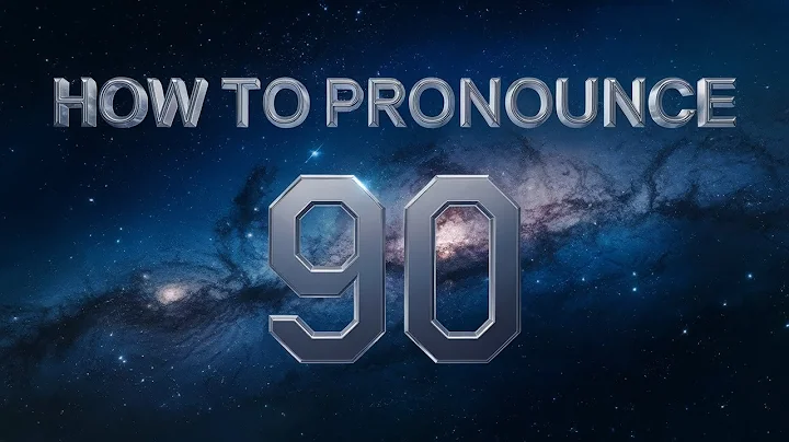 How To Pronounce Ninety
