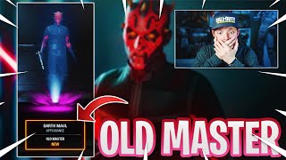 HOW TO UNLOCK MAUL "OLD MASTER" SKIN 👀 (BATTLEFRONT 2)