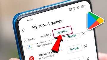 How To Find Out recently deleted Apps Games from Google Play Store History