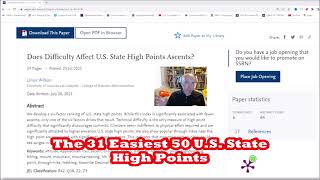 The EASIEST U.S. State High Points, Ranked