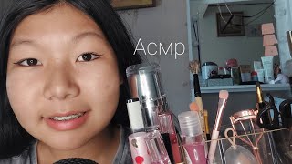 АСМР ОБЗОР НА МОЮ КОСМЕТИКУ / ASMR review of my cosmetics