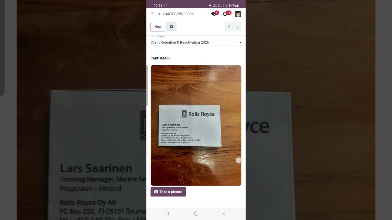 BizScan – Doodex Growth Suite Module | Turn Business Cards Into Odoo Contacts Instantly