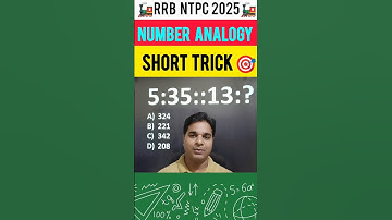 Analogy #1 #reasoning #maths #ntpc #rrb #groupd #2025 #ssc @CG.StudyGuru