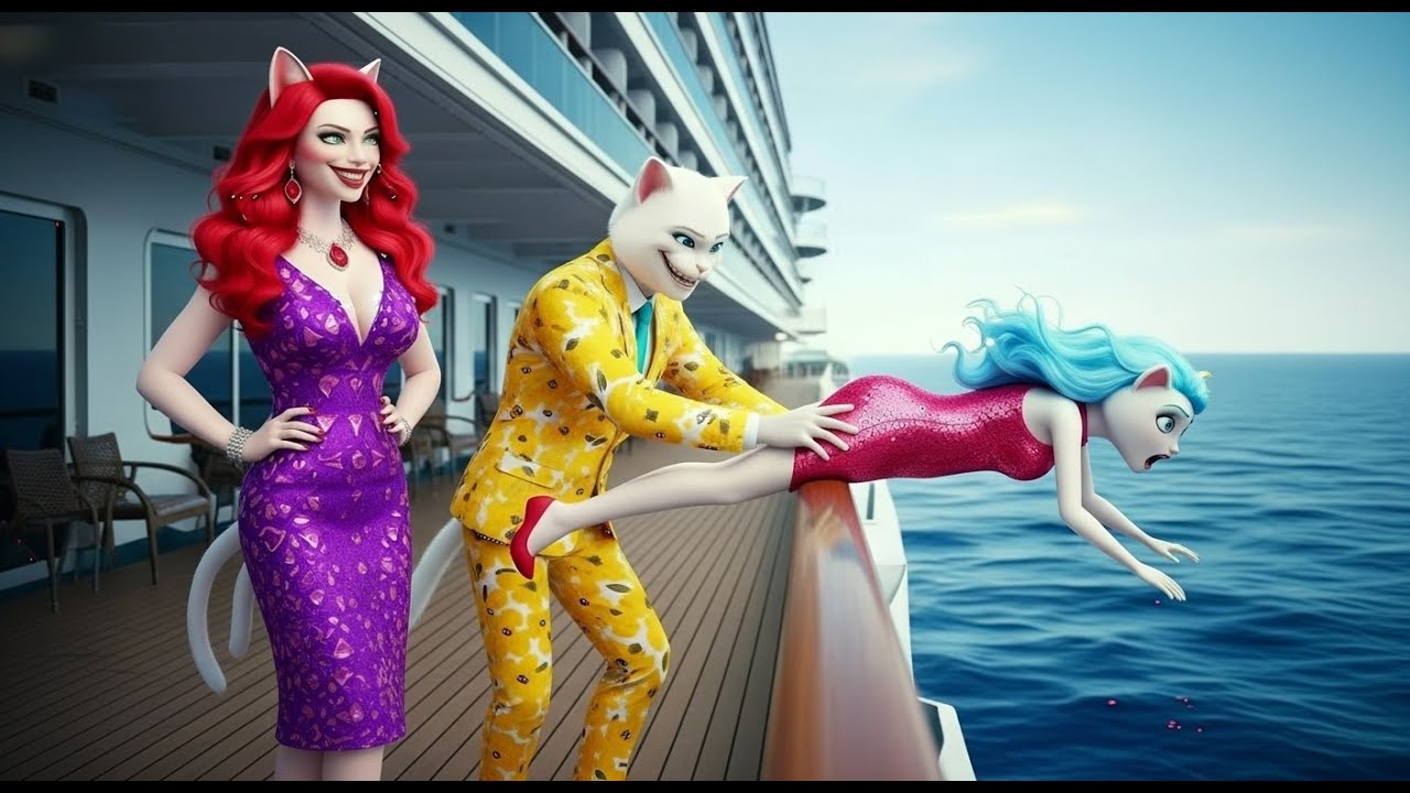 🛳️💔🐱😢 Why Is Daddy Cat Like That?… But Mama Cat Is Very Clever! 😼✨🔥| AI Cat Story