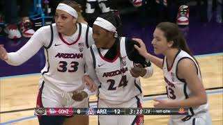 Kayleigh Truong (#11, Gonzaga, 1st ALL WCC)--5'9 G--16 pts, 5 assists, 3-5 3PFG vs Arizona