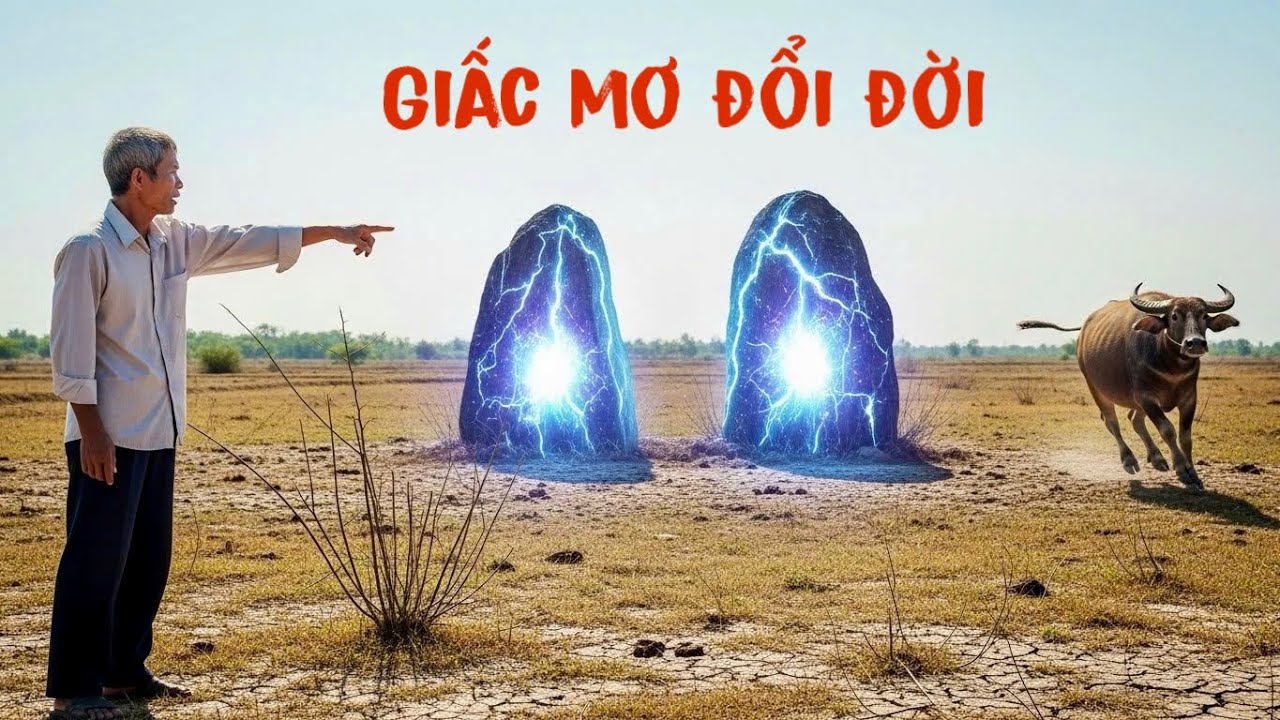 GIẢI MÃ GIẤC MƠ - hai viên ngọc quý phát sáng khiến trâu bỏ chạy khi đang cày | tẩu bạc gắn ngọc cổ