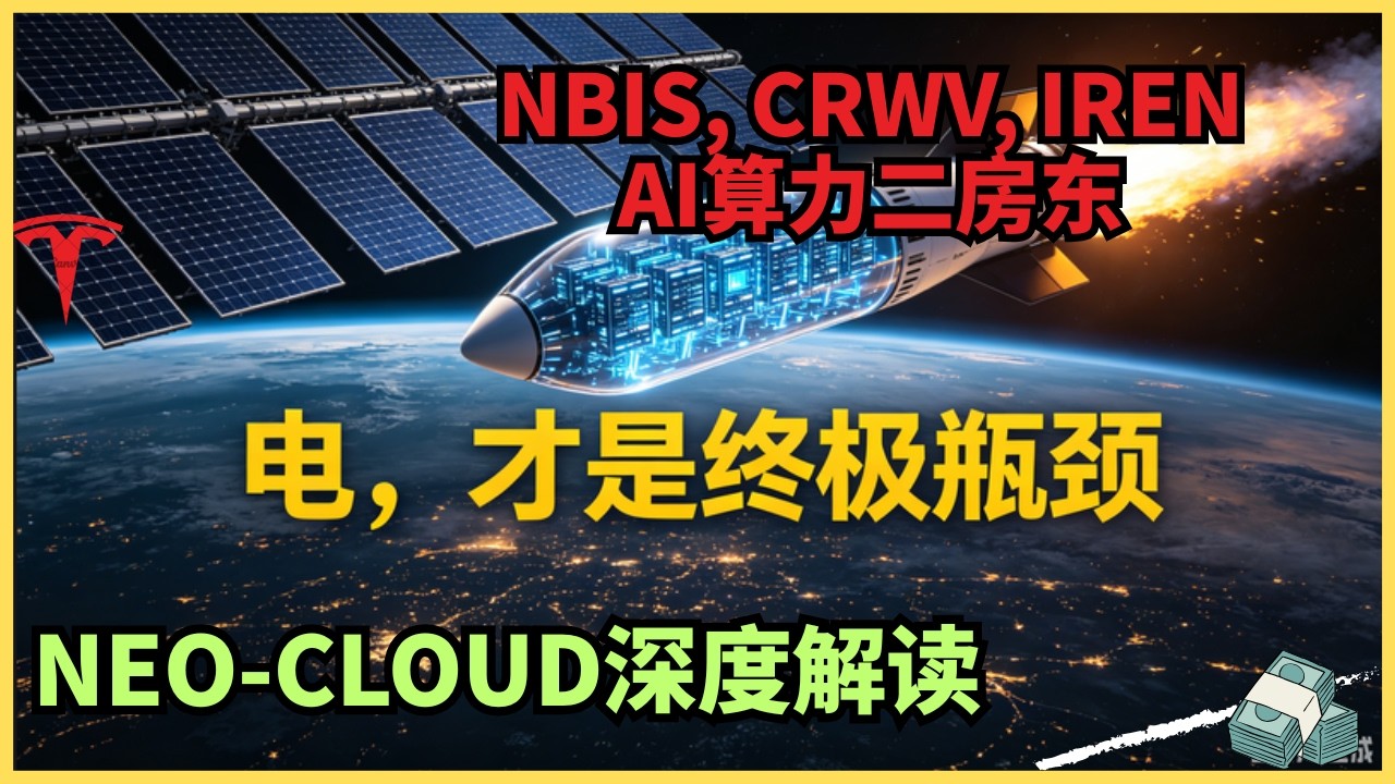 揭秘 Neocloud 三巨头的“绝境绕路”：NBIS、IREN 如何在电网废墟中抢出生机