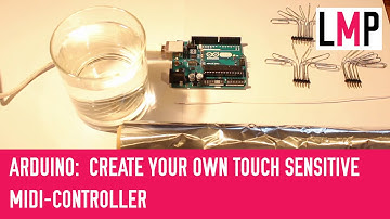 Create your own touch sensitive MIDI controller with Arduino