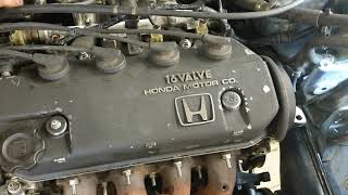 Built D16a6 start up