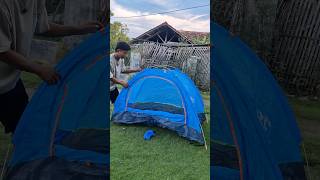 Tenda Camping Simple Gak Ringkih #tendacamping #tendacampingmurah #tendalipat