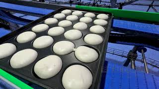 Автоматический хлебозавод гамбургеров 24000 шт/час 🇨🇳 АОКНО