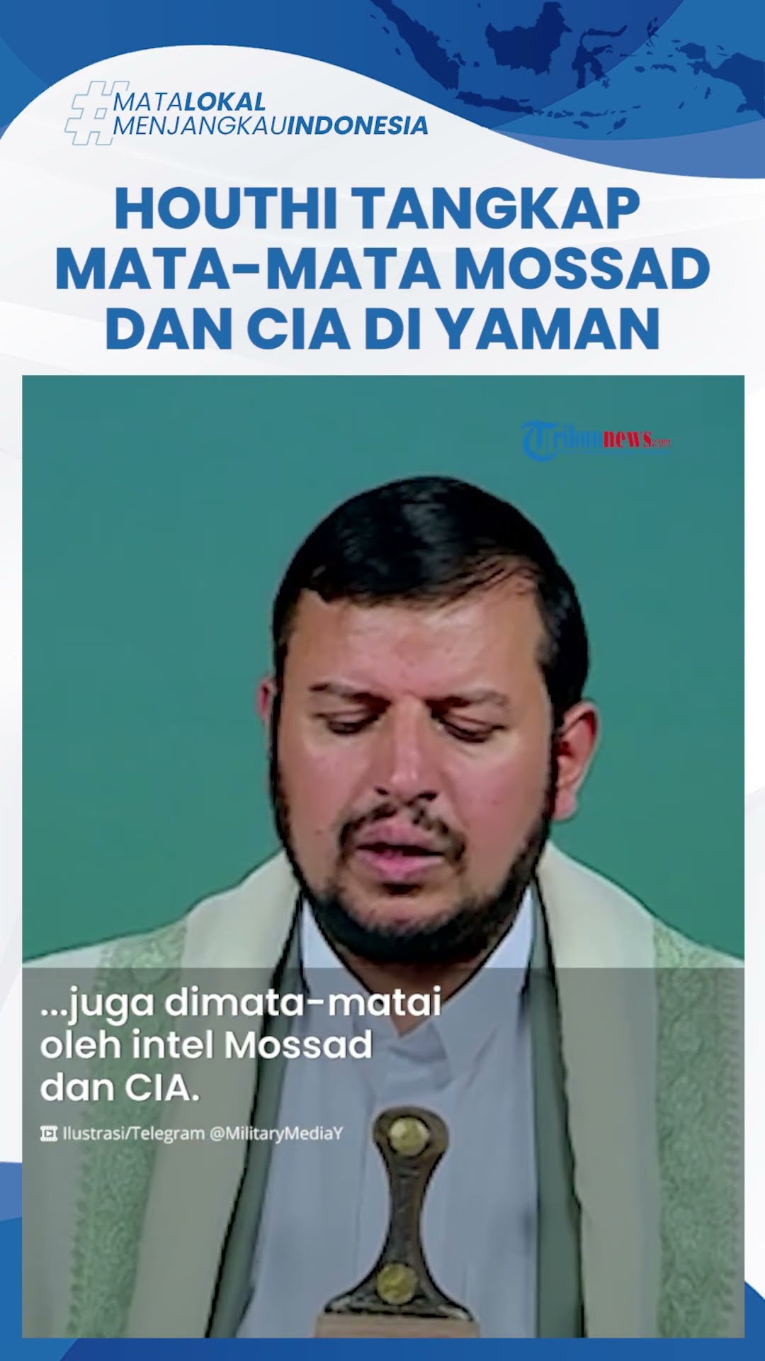 Houthi Tangkap Mata-Mata Intel Israel dan AS di Yaman, Diduga Incar Lokasi Abdul Malik Al Houthi