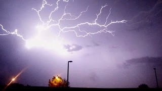 Incredible Lightning Storm in Lakewood CO  July 12, 2011