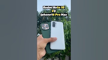 Redmi Note 10 VS Iphone 16 Pro Max Camera Result #iphone16promax #redminote10pro #xiaomicamera