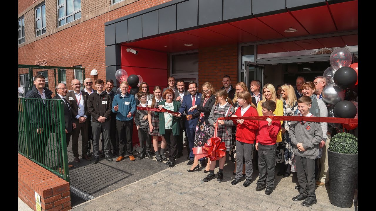 Official Opening of new Ashurst Primary School - YouTube