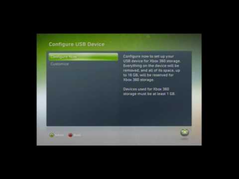 How To: Format a USB drive for the Xbox 360.