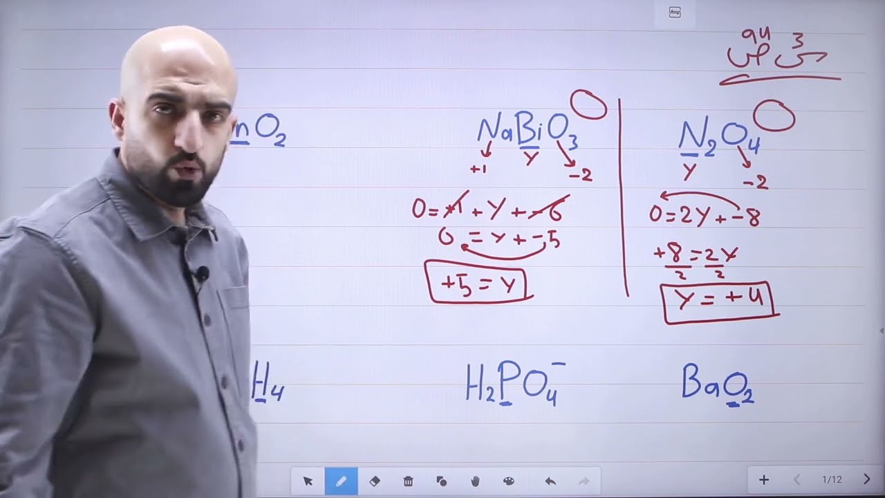 حل أسئلة الكتاب الدرس الأول التأكسد و الإختزال #الموازنة #توجيهي_٢٠٠٥ #اعداد_التأكسد قيد الإعداد