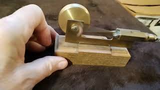 Clapper engine scratch built.