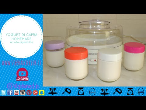 #Tutorial - Yogurt di capra Homemade (con la yogurtiera) - ad alta digeribilità