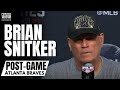 Brian Snitker Reacts to Atlanta Braves Winning World Series & Freddie Freeman "My Rock" for Braves