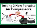 Testing New Portable Air Compressors - One Has A Soda Bottle Air Tank thumbnail