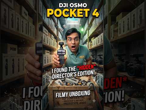 Osmo Pocket 4 Filmy Unboxing 😂 | Part 3 | Cinekar Vlogs #shorts