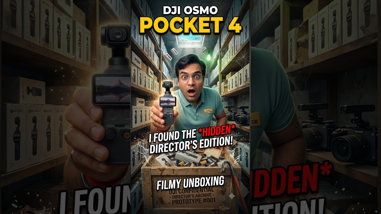 Osmo Pocket 4 Filmy Unboxing 😂 | Part 3 | Cinekar Vlogs #shorts