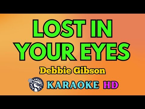 Video thumbnail for Lost in Your Eyes KARAOKE by Debbie Gibson 4K HD @samsonites