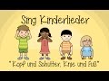 Kopf Und Schultern Knie Und Fuß Kinderlieder Zum Mitsingen Sing Kinderlieder