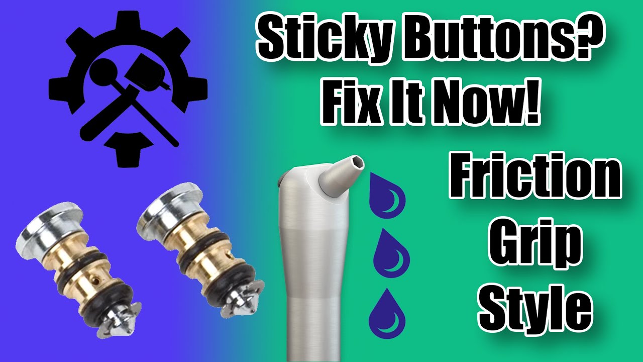 Air Water Syringe Sticky Buttons Dental Equipment YouTube
