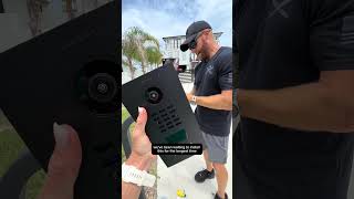 Gate Transformation Complete: DoorBird Install &amp; Security Boost 🚪🔒 #HomeSecurity #TechUpgrade