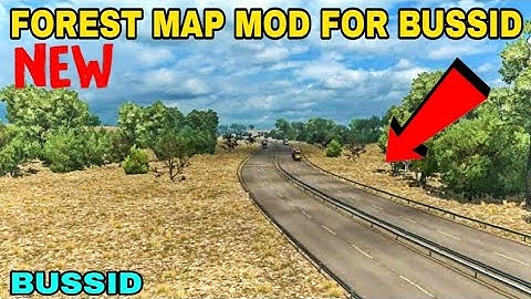 forest map mod for bussid | mod map bussid | mapas para bus simulator indonesia.
