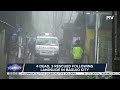 4 dead, 3 rescued following landslide in Baguio City