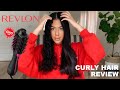 TESTING THE REVLON ONE STEP HAIR DRYER ON CURLY HAIR | REVIEW!