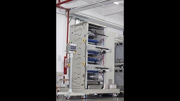 MDO machine used for multi layer blown film inline stretch testing