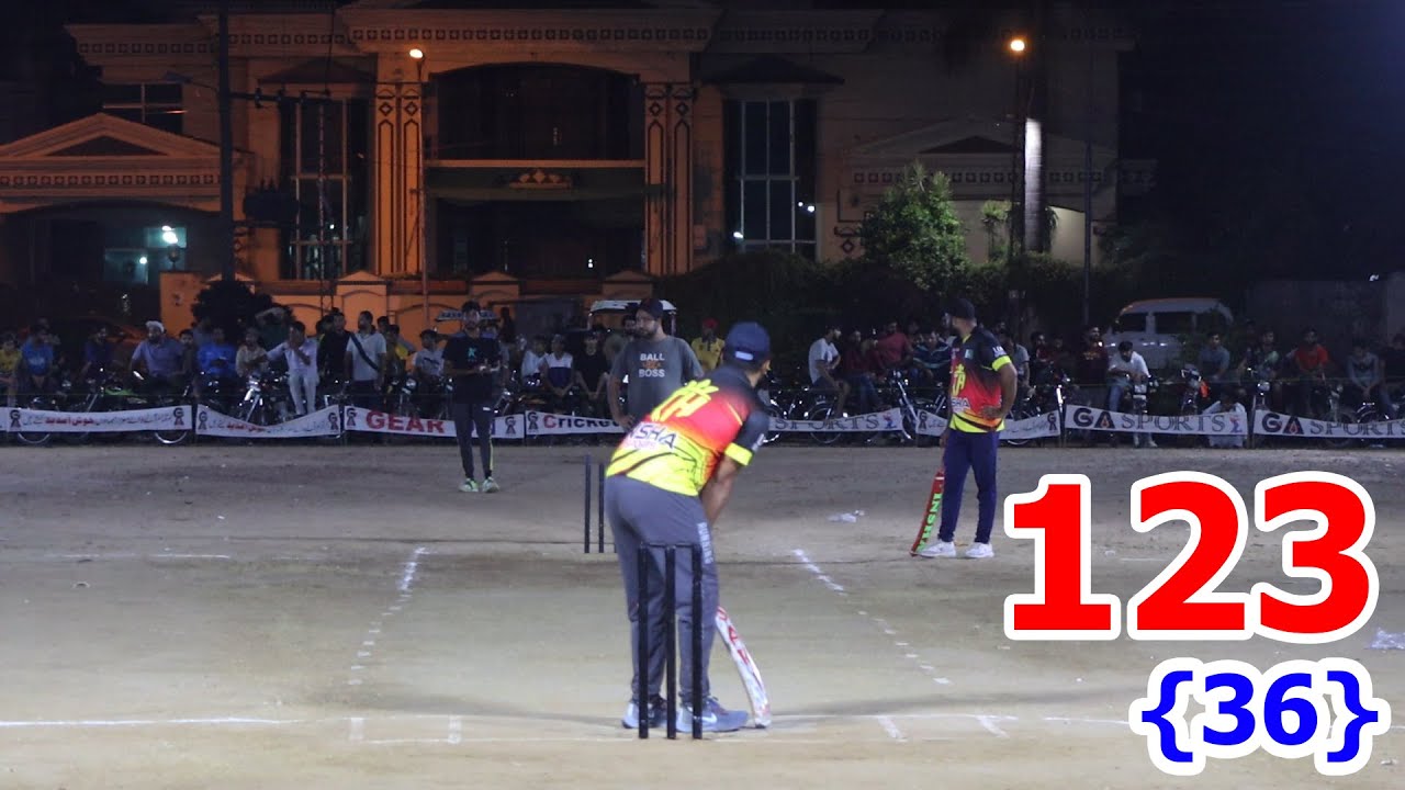 123 RUNS NEED 36 BALLS CHOTA VICKY VS CHOTA FANA BEST BATTIN IN THIS ...