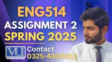 ENG514 assignment 2 solution 2025 | ENG514 assignment 2 solution spring 2025 #ENG514#assignment#2025