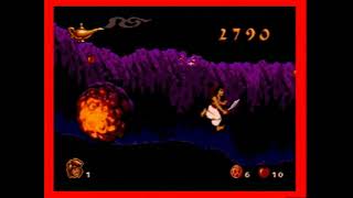 Disney's Aladdin - Sega Genesis - Level 6 (The Escape)